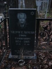 Мерагельман Ефим Самуилович, Нижний Новгород, Кладбище Марьина Роща
