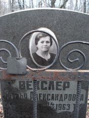 Векслер Софья Александровна, Нижний Новгород, Кладбище Марьина Роща