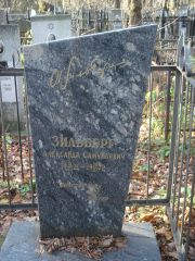 Зильбер Александр Самуилович, Нижний Новгород, Кладбище Марьина Роща