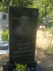 Баум Абрам Лейбович, Пермь, Северное кладбище