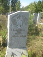 Хаджинова Геня Ицковна, Пермь, Северное кладбище