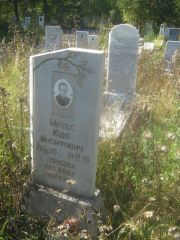 Матес Юда Иосифовна, Пермь, Северное кладбище