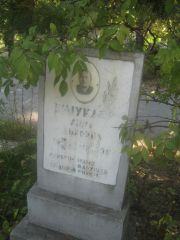 Шмуклер Анна Львовна, Пермь, Северное кладбище