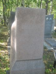 Повар Вольф Лейбович, Пермь, Северное кладбище