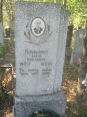 Наравцевич Давид Израилевич, Пермь, Северное кладбище