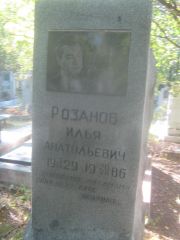 Розанов Илья Анатольевич, Пермь, Северное кладбище