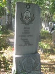 Левин Абрам Аронович, Пермь, Северное кладбище