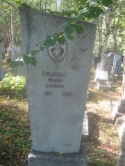 Крылова Фанни Львовна, Пермь, Северное кладбище