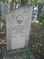 Кафель-Плюндьян Эсфтрь Раффаиловна, Пермь, Северное кладбище