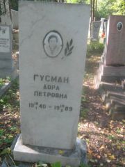 Гусман Дора Петровна, Пермь, Северное кладбище