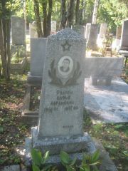 Рудина Софья Абрамовна, Пермь, Северное кладбище