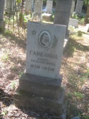Ганелина Сарра Элиахимовна, Пермь, Северное кладбище