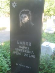 Бампи Мария Моисеевна, Пермь, Северное кладбище