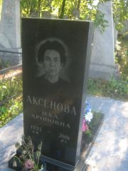 Аксенова Ида Ароновна, Пермь, Южное кладбище