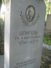 Шпигель Гита Викторовна, Пермь, Южное кладбище