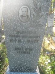 Горловский Иосиф Абрамович, Пермь, Южное кладбище