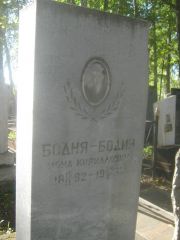 Бодня-Бодин Иона Кирилловна, Пермь, Южное кладбище
