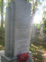 Зайдман Минна Исааковна, Пермь, Южное кладбище