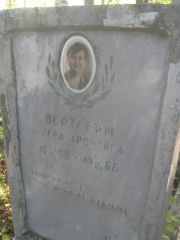 Вертгейм Стера Ароновна, Пермь, Южное кладбище