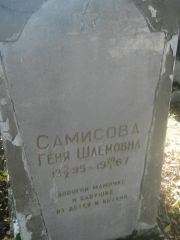 Самисова Геня Шлемовна, Пермь, Южное кладбище