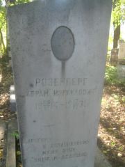 Розенберг Абрам Израилович, Пермь, Южное кладбище