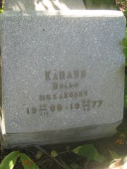 Каплан Вольф Ицхакович, Пермь, Южное кладбище