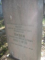 Визен Эммануил Моисеевич, Пермь, Южное кладбище