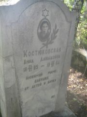 Костюковская Анна Давыдовна, Пермь, Южное кладбище