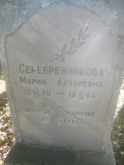 Серебренникова Мария Лазаревна, Пермь, Южное кладбище
