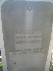 Айзенштат Рахимль Берковна, Пермь, Южное кладбище