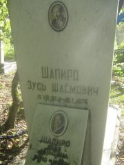 Шапиро Зуся Шлемович, Пермь, Южное кладбище