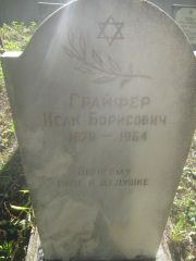 Грайфер Исак Борисович, Пермь, Южное кладбище