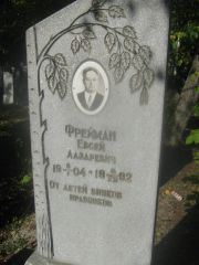 Фрейман Евсей Лазаревич, Пермь, Южное кладбище