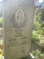 Бревдо Роза Львовна, Пермь, Южное кладбище