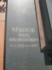 Крылов Марк Филиппович, Пермь, Южное кладбище