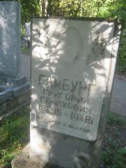 Гамбург Григорий Генрихович, Пермь, Южное кладбище