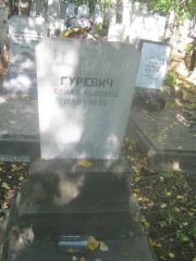 Гуревич Бейля Львовна, Пермь, Южное кладбище