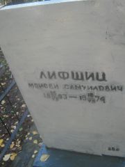 Лифшиц Моисей Самуилович, Пермь, Южное кладбище