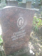 Гохберг Анна Ехильевна, Пермь, Южное кладбище