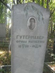 Гутермахер Фрида Матвеевна, Пермь, Южное кладбище