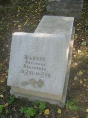 Шапиро Серафима Вольфовна, Пермь, Южное кладбище