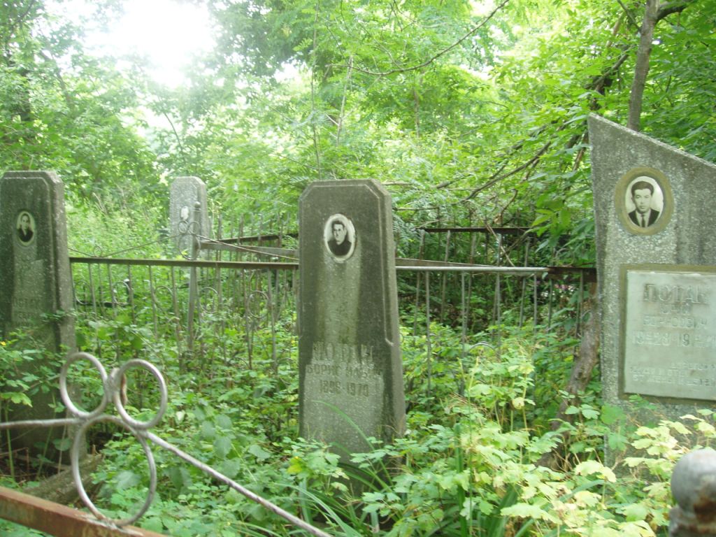 Потак Юрий Борисович, Полтава, Еврейское кладбище