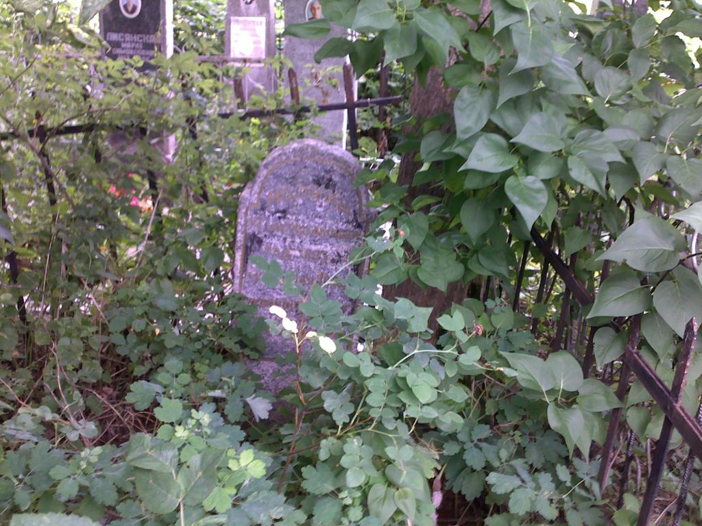 Малкин Исаак Михайлович, Полтава, Еврейское кладбище