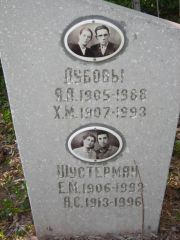 Шустерман Е. М., Самара, Центральное еврейское кладбище