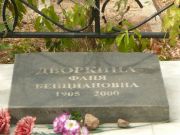 Дворкина Фаня Бенционовна, Самара, Центральное еврейское кладбище