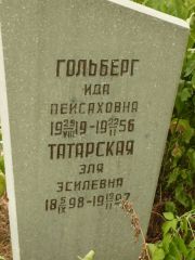 Татарская Эля Эсилевна, Самара, Центральное еврейское кладбище