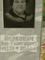 Волкович Ида Георгиевна, Самара, Центральное еврейское кладбище