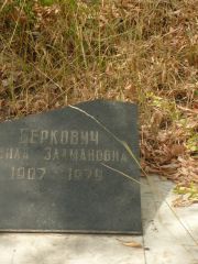 Беркович Бейла Залмановна, Самара, Центральное еврейское кладбище