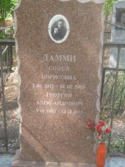 Дамми Георгий Александрович, Самара, Центральное еврейское кладбище