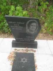 Ляндо-Ландау Бася Иосифовна, Самара, Центральное еврейское кладбище